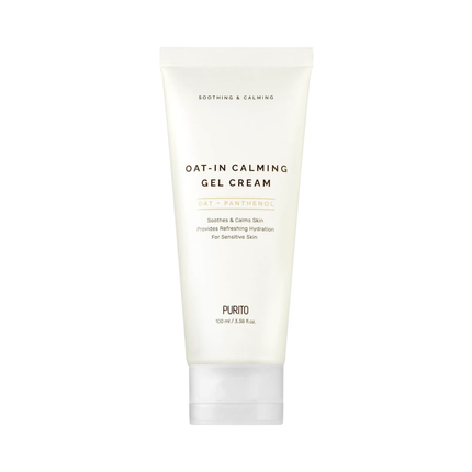 Purito Oat In Calming Gel Cream With Oat Seed Water For Hydration And Soothing