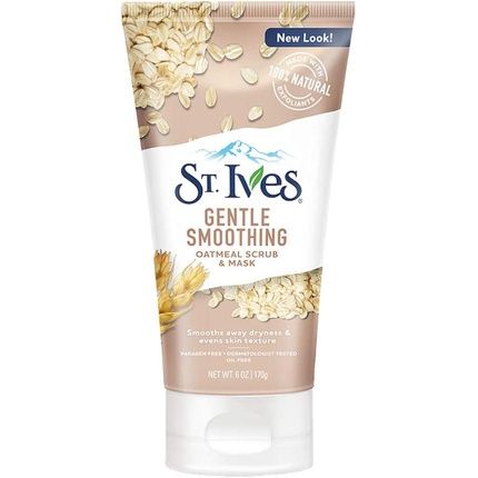 St Ives Gentle Smoothing Oatmeal Scrub And Mask 170G