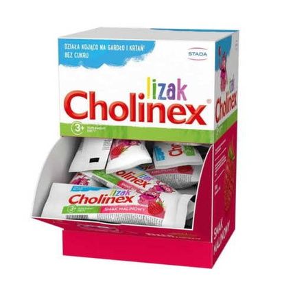 Cholinex Sugar-Free Lollipop For Children 3+ Years