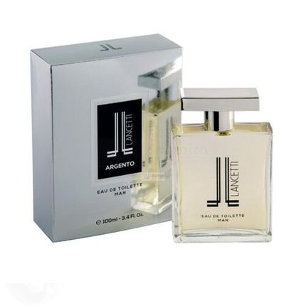 Lancetti Argento Silver Eau De Toilette Man 100 Ml Edt For Men - Image 3