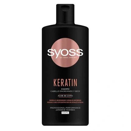 Syoss Syoss Keratin Shampoo For Frizzy And Dry Hair 440Ml