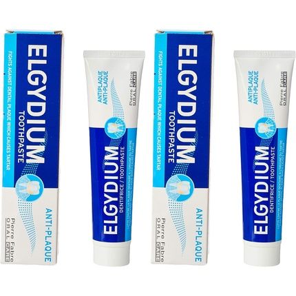 Elgydium Anti-Plaque Toothpaste 75Ml - Pack Of 2