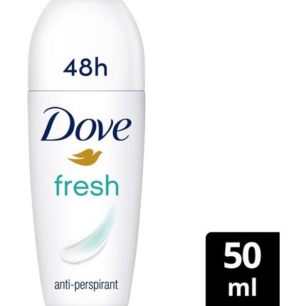 Dove Fresh Anti-Perspirant Roll On Deodorant With  1/4 Moisturising Cream 50Ml