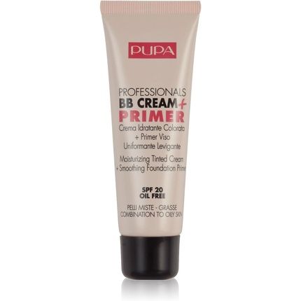 Pupa Milano Professionals Bb Cream + Primer For Combination-Oily Skin 50Ml Dark-Medium