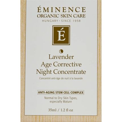 Eminence Lavender Age Corrective Night Concentrate For Normal To Dry Skin 35Ml