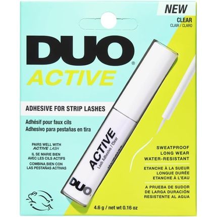 Duo Active Brush On Lash Glue Striplash Adhesive Rapid Dry Dries Clear