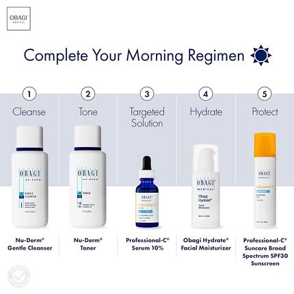 Obagi Professional C Serum 10% Vitamin C Facial Serum For Normal To Oily Skin 1.0 Fl Oz - Image 3