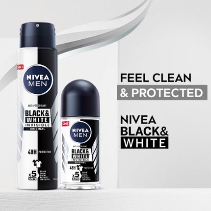 Invisible For Black & White 48H Antiperspirant