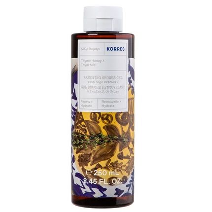 Korres Thyme Honey Body Wash Gel 250Ml