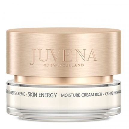 Juvena Skin Energy Moisture Cream Rich 50Ml Day And Night Moisturizer For Dry To Very Dry Skin