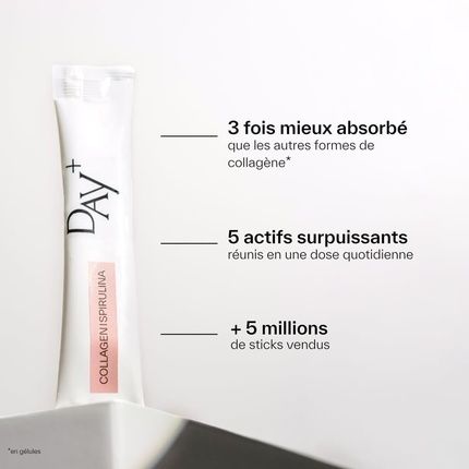 Day Collagen & Spirulina Anti-Aging Food Supplement