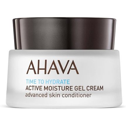 Ahava Active Moisture Gel Cream 50Ml Natural Dead Sea Facial Cream For All Skin Types Anti Aging Moisturizing Protective Daily Routine For Women And Men