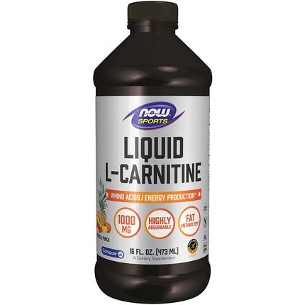 Now Nf L-Carnitine Liquid Tropical 473Ml