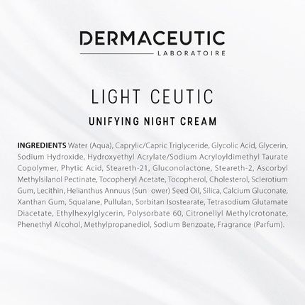 Dermaceutic Light Ceutic Skin Toning Night Cream Brightening Face Cream - Image 3
