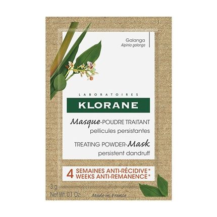 Klorane Hair Mask Against Dandruff Treating Powdermask 8 X 3 Grams
