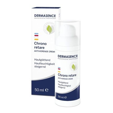 Dermasence Chrono Retare Activating Cream 50Ml - Night Care For Oily And Moisture-Deprived Skin - Anti-Aging