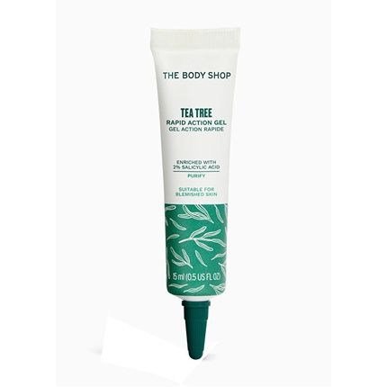 The Body Shop Tea Tree Night Gel For Skin Imperfections Rapid Action Gel - 15 Ml