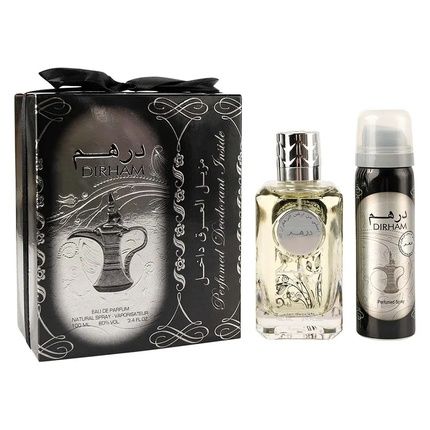 Ard Al Zaafaran Dirham Eau De Parfum Spray 100Ml + Deodorant Spray 50Ml