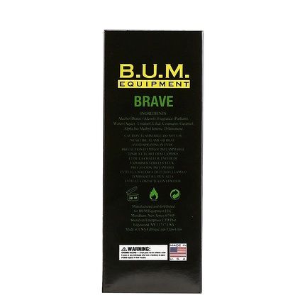 Bum Equipment Brave Eau De Toilette Spray For Men 3.4 Fluid Ounce