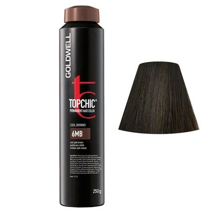 Goldwell Topchic Can 6Mb Jade Brown Medium 250 Grams Permanent Hair Color