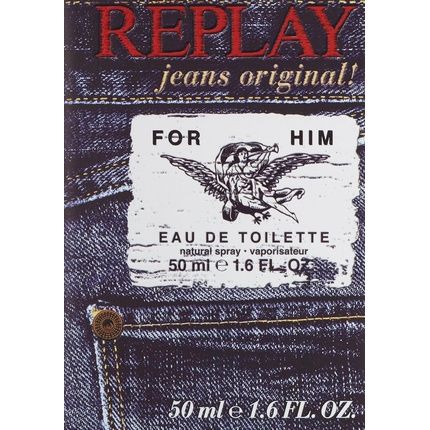 Replay Jeans Original For Him Edtv 50Ml