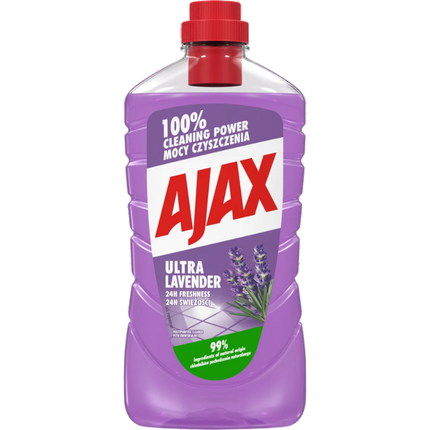 Ajax Ultra Lavender 1L - Effective Cleaning Solution