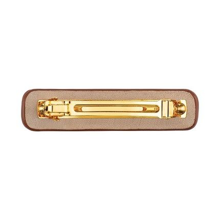 Balmain Hair Couture Genuine Leather Medium Barrette Riviera Collection - Image 3