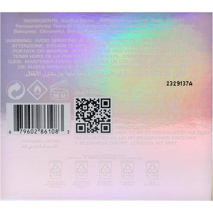 Police To Be Good Vibes Eau De Toilette Spray For Women 2.5 Oz