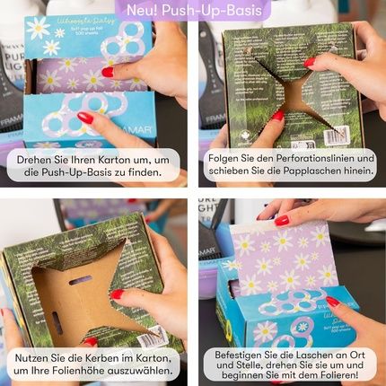 Framar Blume Highlights Foil For Hairdressers - Aluminum Foil For Highlights