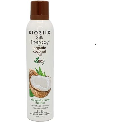 Biosilk Silk Therapy Coconut Oil Whipped Volume Mousse 227G