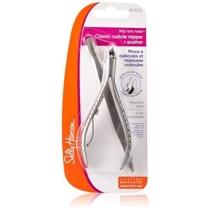 Sally Hansen Beauty Tools Nip'Em Neat Classic Cuticle Nipper And Pusher