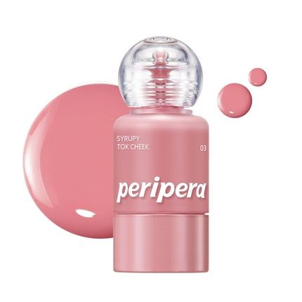 Peripera Syrupy Tok Cheek Liquid Blush 5 Colors Dewy Finish And Hydrates