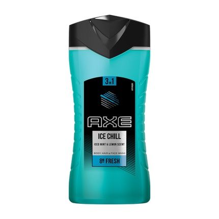 Axee Ice Chill Shower Gel Refreshing Body Wash For Men