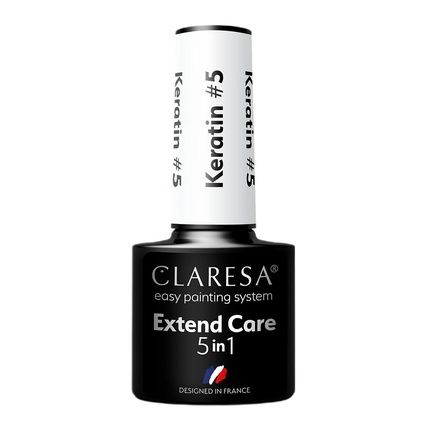 Claresa Extend Care 5In1 Keratin Base For Hybrid Nail Polish 5 5G