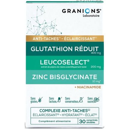 Granions Anti-Dark Spot Facial Complex With Glutathione, Vitamin C, And Zinc