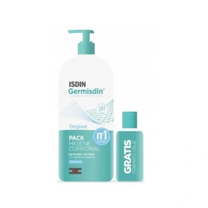 Isdin Isdin Germisdin Original Shower Gel Without Soap 1000Ml Set Of 2 Pieces