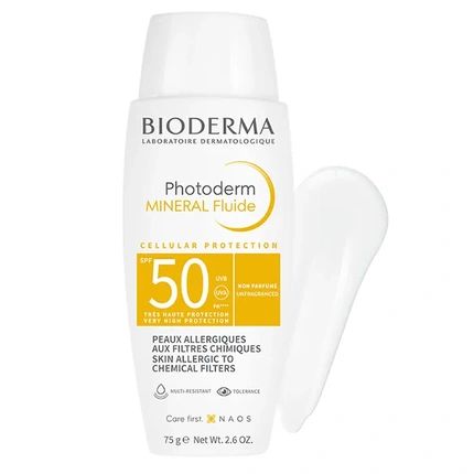 Bioderma Mineral Sunscreen Fluid Spf 50 75G