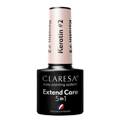 Claresa Extend Care 5 In 1 Keratin Base For Hybrid Nail Polish 2 5G