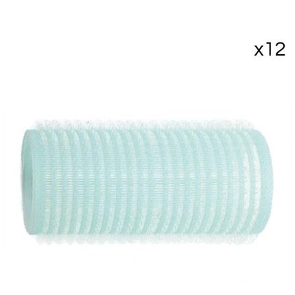 Shophair Velcro Rollers Light Blue 28Mm X12
