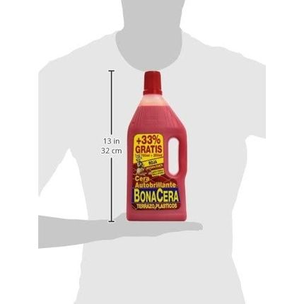 Bonacera Red Non-Slip Self-Shining Wax 1000Ml - Image 3