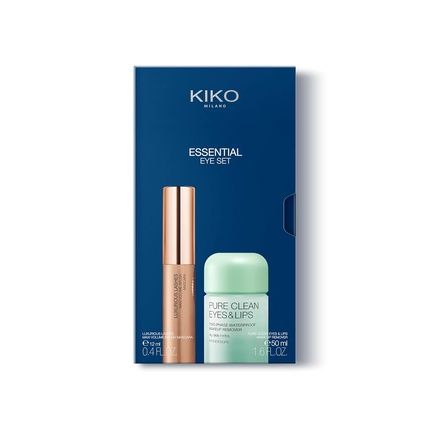 Kiko Milano Essential Eye Set Makeup Set With 1 Mascara And 1 Mini Makeup