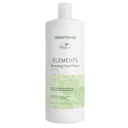 Wella Professionals Elements Renewing Conditioner 1000 Ml Lightweight And Paraben Free - Image 4