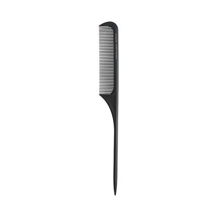 T4B Lussoni Lift Tail Antistatic And Break-Resistant Carbon Comb With Fine Teeth 212