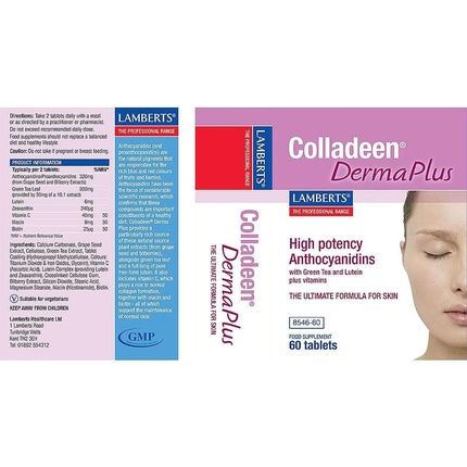Lamberts Colladeen Derma Plus 60 Tablets - Image 3