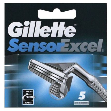 Sensor Excel Replacement Blades For Razor - 5 Pieces