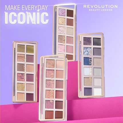 Makeup Revolution The Smokey Icon Grunge Eyeshadow Palette Cream Matte