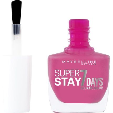 Maybelline Superstay 7 Days Gel Nail Colour 10Ml 190 Pink Volt