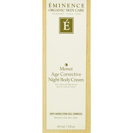 Eminence Organic Skin Care Monoi Age Corrective Night Body Cream 147Ml 5Oz