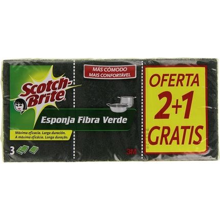 Scotchbrite Green Sponge Fiber