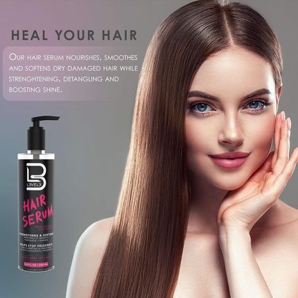 L3 Level 3 Hair Serum Repairs Damaged Hair Softens And Smoothing Reduces Frizziness 6.7 Fl Oz - Image 3